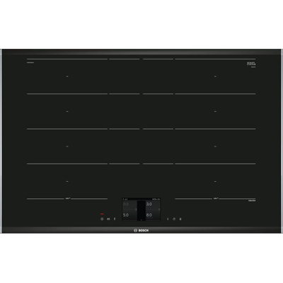 Bosch PXY875KW1E - Preto - Placa de indução Bosch PXY875KW1E - Preto - Placa de indução