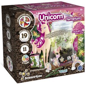 Terrário de Unicórnios Brinquedo Educativo para Crianças +6 Anos Science4you Terrário de Unicórnios Brinquedo Educativo para Crianças +6 Anos Science4you