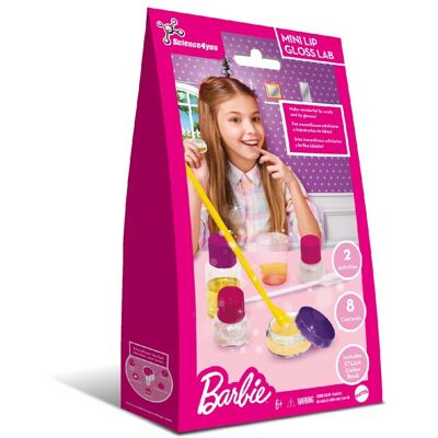 Mini Gloss Barbie Brinquedo Educativo para Criar Glosses e Esfoliantes Labiais Science4you Mini Gloss Barbie Brinquedo Educativo para Criar Glosses e Esfoliantes Labiais Science4you