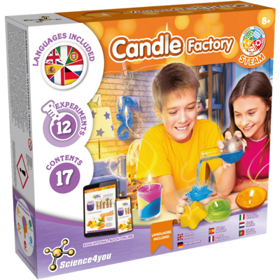 Oficina de Velas Brinquedos Educativo Crianças +8 Anos Science4you Oficina de Velas Brinquedos Educativo Crianças +8 Anos Science4you