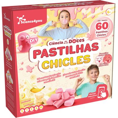 Fábrica de Pastilhas Brinquedo Educativo para 6+ anos Science4you Fábrica de Pastilhas Brinquedo Educativo para 6+ anos Science4you