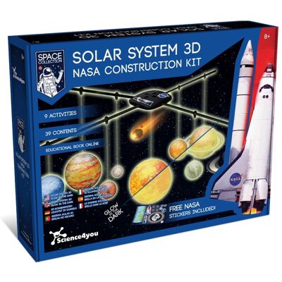 Sistema Solar NASA 3D Brilha no Escuro Brinquedo Educativo 8 9 10 anos Science4you Sistema Solar NASA 3D Brilha no Escuro Brinquedo Educativo 8 9 10 anos Science4you