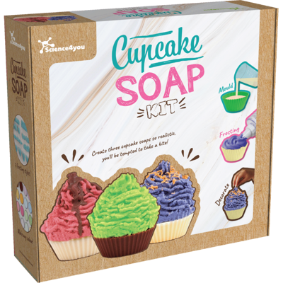 Kit Sabonetes Cupcakes DIY Brinquedo KIDULT Science4you Kit Sabonetes Cupcakes DIY Brinquedo KIDULT Science4you