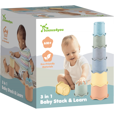 Torre de Copos Brinquedo para Bebés Science4you Torre de Copos Brinquedo para Bebés Science4you