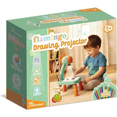 Mesa Projetor Flamingo Brinquedo Educativo 3 4 5 anos Science4you Mesa Projetor Flamingo Brinquedo Educativo 3 4 5 anos Science4you