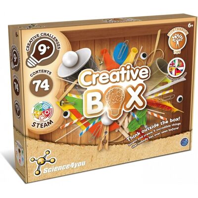 Caixa Criativa Montessori - Brinquedo Montessori Science4you Caixa Criativa Montessori - Brinquedo Montessori Science4you