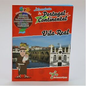 À Descoberta de Portugal Continental - Vila Real Livros para crianças Science4you À Descoberta de Portugal Continental - Vila Real Livros para crianças Science4you