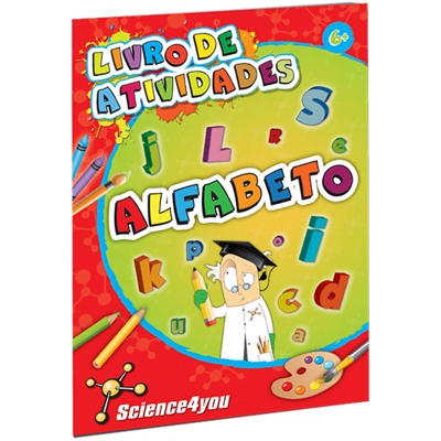 Livro de atividades - Alfabeto Livros para Crianças Science4you Loja Online Livro de atividades - Alfabeto Livros para Crianças Science4you Loja Online