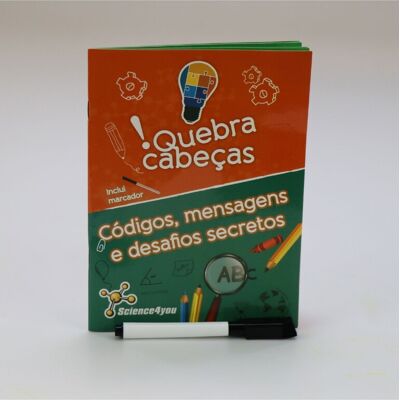 Quebra-Cabeças: Códigos, mensagens e desafios secretos Science4you Quebra-Cabeças: Códigos, mensagens e desafios secretos Science4you