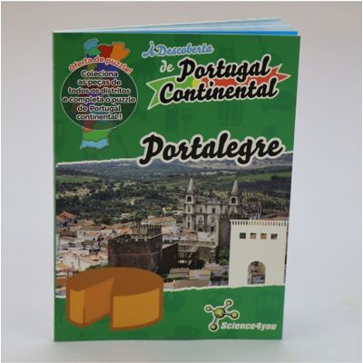 À Descoberta de Portugal Continental - Portalegre Livros para crianças Science4you À Descoberta de Portugal Continental - Portalegre Livros para crianças Science4you