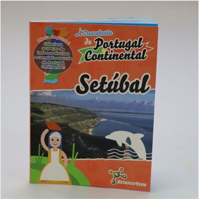 À Descoberta de Portugal Continental - Setúbal Livros para crianças Science4you À Descoberta de Portugal Continental - Setúbal Livros para crianças Science4you