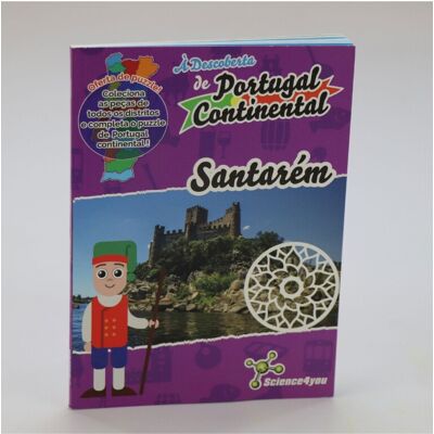 À Descoberta de Portugal Continental - Santarém Livros para crianças Science4you À Descoberta de Portugal Continental - Santarém Livros para crianças Science4you