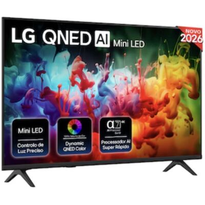 LG QNED AI MiniLED 43QNED7EB3C 43 Polegadas LG QNED AI MiniLED 43QNED7EB3C 43 Polegadas