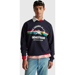 United Colors of Benetton Benetton, Sweat Relaxed Fit Stranger Things, Azul-escuro, Homem United Colors of Benetton Benetton, Sweat Relaxed Fit Stranger Things, Azul-escuro, Homem