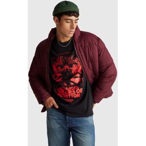 United Colors of Benetton Benetton, T-shirt Com Estampa Stranger Things, Preto, Homem United Colors of Benetton Benetton, T-shirt Com Estampa Stranger Things, Preto, Homem