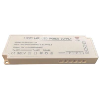 Transformador 12V 60W Iluminação LED Luselamp Transformador 12V 60W Iluminação LED Luselamp