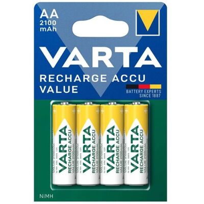 Varta 56616 Bateria recarregável AA - 2100mAh Varta 56616 Bateria recarregável AA - 2100mAh