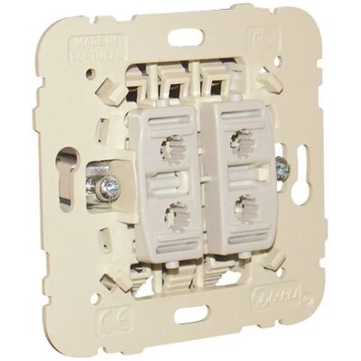 Efapel 21281 Interruptor duplo - Série MEC21 - 10A 250V Efapel 21281 Interruptor duplo - Série MEC21 - 10A 250V