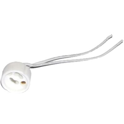 Suporte Cerâmico P/Lâmpadas GU10-GZ10 Temp. T250 CYLLUX Suporte Cerâmico P/Lâmpadas GU10-GZ10 Temp. T250 CYLLUX