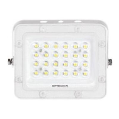 Projetor LED Exterior 20W 6K Branco Optonica Projetor LED Exterior 20W 6K Branco Optonica