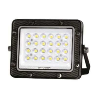 Projetor LED Exterior 20W 6K Preto Optonica Projetor LED Exterior 20W 6K Preto Optonica