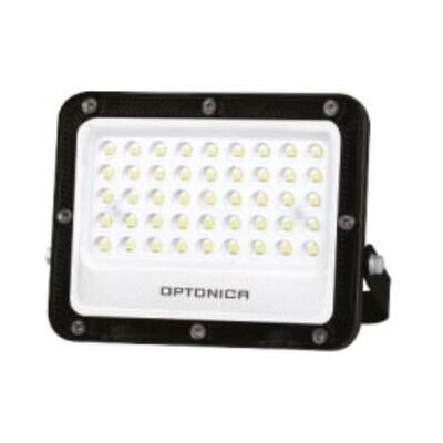 Projetor LED Exterior 30W 6K Preto Optonica Projetor LED Exterior 30W 6K Preto Optonica
