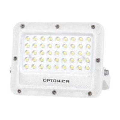 Projetor LED Exterior 30W 6K Branco Optonica Projetor LED Exterior 30W 6K Branco Optonica