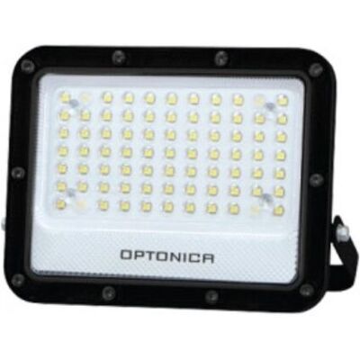 Projetor LED Exterior 50W 6K Preto Optonica Projetor LED Exterior 50W 6K Preto Optonica