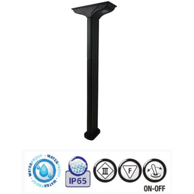 Balizador Solar LED QUEBEC 3CCT 2W IP65 Horoz Electric Balizador Solar LED QUEBEC 3CCT 2W IP65 Horoz Electric