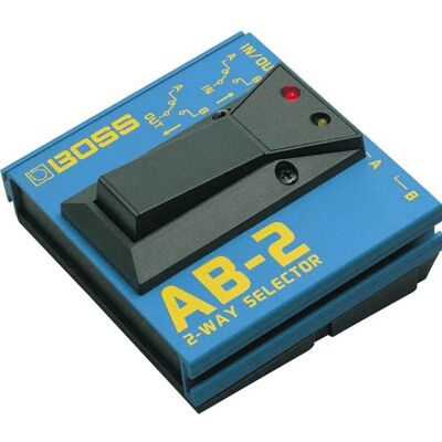Boss AB-2 FOOTSWITCH 2-CHANNEL Comutador 2-Canais Boss AB-2 FOOTSWITCH 2-CHANNEL Comutador 2-Canais
