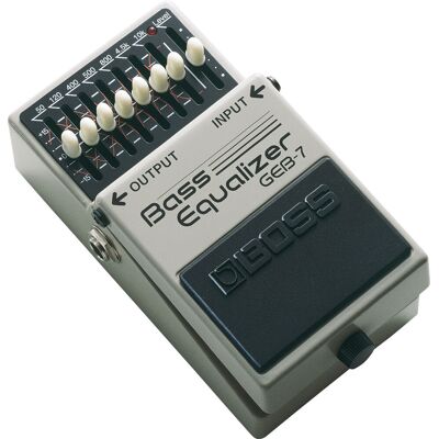 Boss GEB-7 BASS EQUALIZER Equalizador Gráfico p/ Baixo Boss GEB-7 BASS EQUALIZER Equalizador Gráfico p/ Baixo