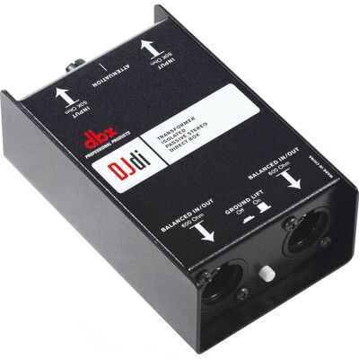 DBX DJDI Conversor Unbalanced para Balanced DBX DJDI Conversor Unbalanced para Balanced