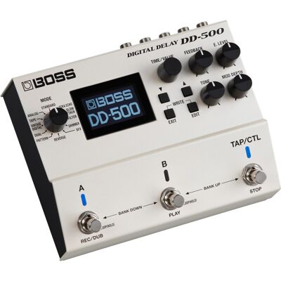 Boss DD-500 DELAY DIGITAL Processador 32-bits 96kHz Boss DD-500 DELAY DIGITAL Processador 32-bits 96kHz