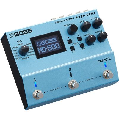 Boss MD-500 MODULATION 12-Modos 28-Tipos Modulação 32-bits Boss MD-500 MODULATION 12-Modos 28-Tipos Modulação 32-bits