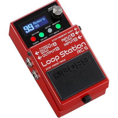 Boss RC-5 LOOP STATION 57 Patterns Ritmos + USB + LCD Boss RC-5 LOOP STATION 57 Patterns Ritmos + USB + LCD