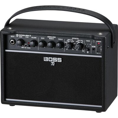 Boss KATANA MINI X Combo Guitarra Portátil - Bateria Interna 10H Bluetooth Boss KATANA MINI X Combo Guitarra Portátil - Bateria Interna 10H Bluetooth