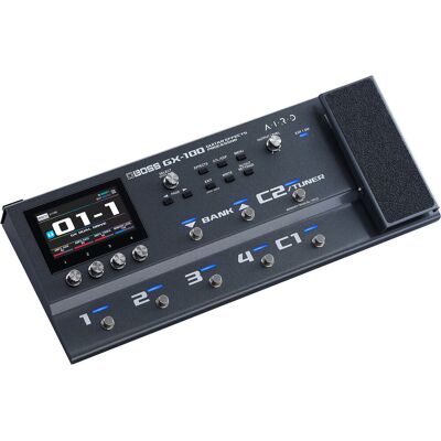 Boss GX-100 GUITAR MULTI-EFFECTS Visor TÁTIL a Cores Boss GX-100 GUITAR MULTI-EFFECTS Visor TÁTIL a Cores