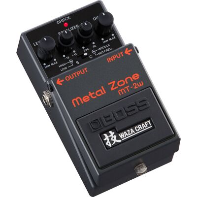Boss MT-2W METAL ZONE Edição WAZA CRAFT MADE IN JAPAN Boss MT-2W METAL ZONE Edição WAZA CRAFT MADE IN JAPAN