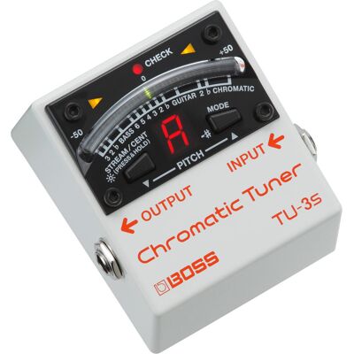 Boss TU-3S CHROMATIC TUNER Afinador em pedal mais vendido do Mercado! Boss TU-3S CHROMATIC TUNER Afinador em pedal mais vendido do Mercado!