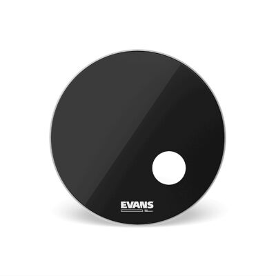 Evans EQ3 Resonant Black Bass Drum Head 22 Evans EQ3 Resonant Black Bass Drum Head 22