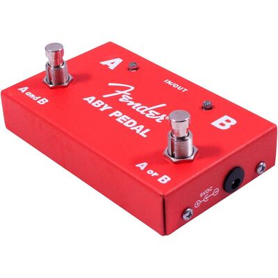 Fender ABY Footswitch Comutador A e/ou B Fender ABY Footswitch Comutador A e/ou B