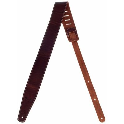 Fender Broken-in Leather Strap Brown Fender Broken-in Leather Strap Brown