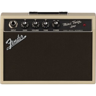 Fender Mini Amp - Mini '65 TWIN-AMP™, Blonde Fender Mini Amp - Mini '65 TWIN-AMP™, Blonde