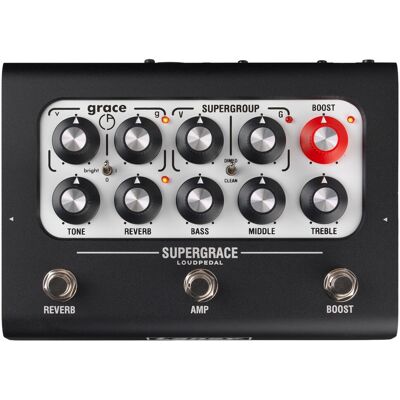 Laney Black Country Customs Billy Corgan SUPERGRACE 60W Amp Pedal Laney Black Country Customs Billy Corgan SUPERGRACE 60W Amp Pedal