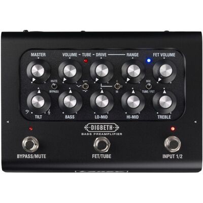 Laney Black Country Customs Nathan East Digbeth Preamp Pedal Laney Black Country Customs Nathan East Digbeth Preamp Pedal