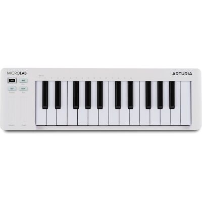 Arturia MicroLab Mk3 White Arturia MicroLab Mk3 White
