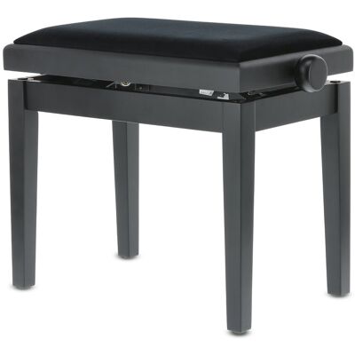 Banco de Piano Deluxe GEWA 130000 – Preto Mate Banco de Piano Deluxe GEWA 130000 – Preto Mate