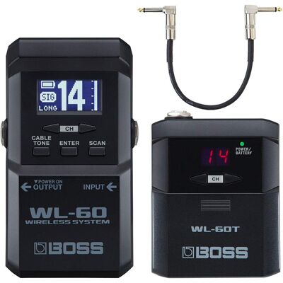 Boss WL-60 PRO Sistema Wireless para PEDALBOARDS Boss WL-60 PRO Sistema Wireless para PEDALBOARDS