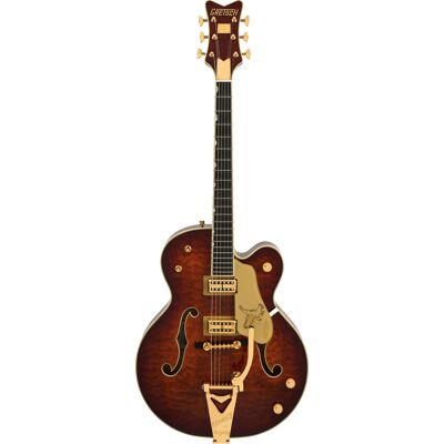 Gretsch G6136TGQM-59 Limited Edition Quilt Classic Falcon Bigsby EB Forge Glow Gretsch G6136TGQM-59 Limited Edition Quilt Classic Falcon Bigsby EB Forge Glow