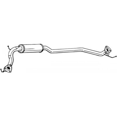 Bosal Honda 283-697 Silencioso intermediário Bosal Honda 283-697 Silencioso intermediário